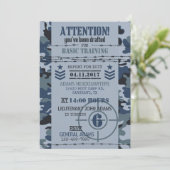 Militaire verjaardag van de militaire marine van C Kaart (Staand voorkant)