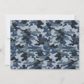 Militaire verjaardag van de militaire marine van d kaart (Achterkant)