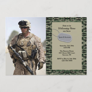 Militaire vermoeidheidsfoto kaart