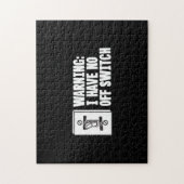 Militaire Veteraan Joke - het waarschuwen niet van Legpuzzel (Verticaal)