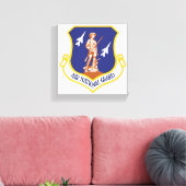 Militaire veteraan van de Nationale Garde Canvas Afdruk (Insitu (Woonkamer))