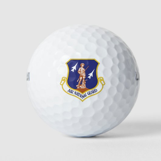 Militaire veteraan van de Nationale Garde Golfballen (Voorkant)