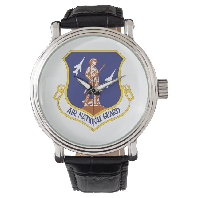 Militaire veteraan van de Nationale Garde Horloge (Voorkant)