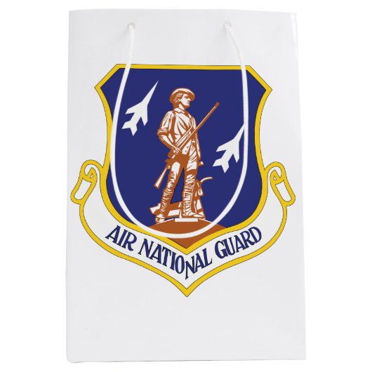 Militaire veteraan van de Nationale Garde Medium Cadeauzakje (Voorkant)
