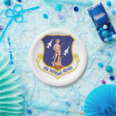 Militaire veteraan van de Nationale Garde Papieren Bordje (Feest)