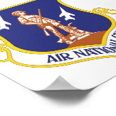 Militaire veteraan van de Nationale Garde Poster (Hoek)