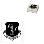 Militaire veteraan van de Nationale Garde Rubberstempel (Gestempeld)