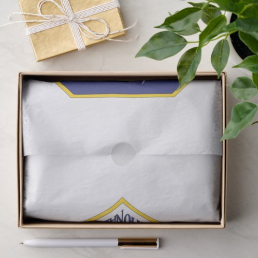 Militaire veteraan van de Nationale Garde Tissuepapier (Geschenk)