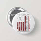 Militaire veteranen protesteren tegen Amerikaanse  Ronde Button 5,7 Cm (Voorkant /achterkant)