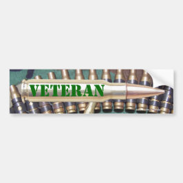 militaire veteranen van de marine mariniers bumpersticker