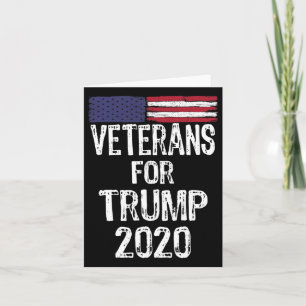 Militaire veteranen voor Trump 2020 Verkiezing Ant Kaart