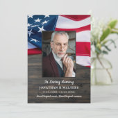 Militaire viering van het leven door de Amerikaans Kaart (Staand voorkant)