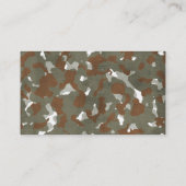 militaire visitekaartjes (Achterkant)