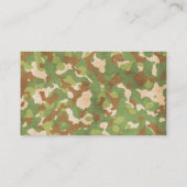 militaire visitekaartjes (Achterkant)