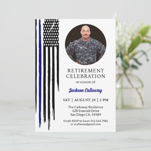 Militaire vlag, Amerikaanse marine pensioen partij Kaart (Staand voorkant)