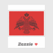 Militaire vlag van Griekenland (1e Ottomaans-Venet Sticker (Vel)