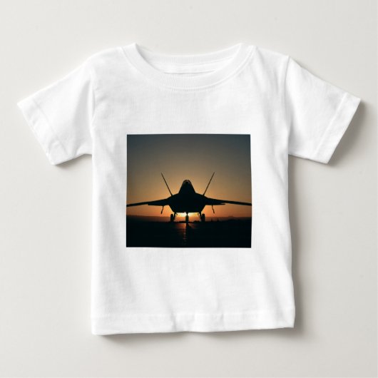 Militaire vliegtuig silhouet (Voorkant)