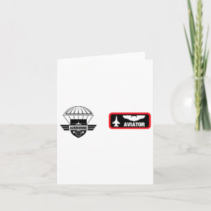 Militaire vluchteling Jet Fighter Pilot Halloween  Kaart