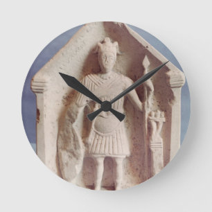 Militaire vochtige tablet gevonden in Bisley, Roma Ronde Klok