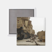 Militaire voertuigen zijn vergrendeld op een vrach magneet (Voorkant / Achterkant)