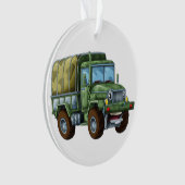Militaire vrachtwagen - appreciatie ornament (voorkant)