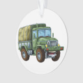 Militaire vrachtwagen - appreciatie ornament (voorkant)
