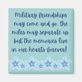 Militaire vriendschap kom en ga Magnet