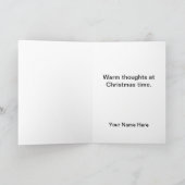  militaire vrolijke kerst Kaart (Binnen)