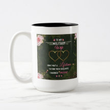 Militaire vrouw koffie Mok
