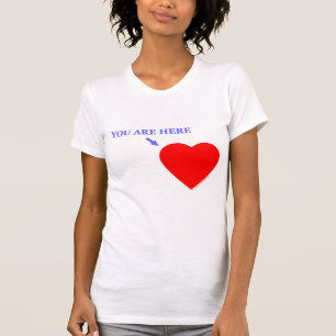 Militaire vrouw Miss U bent hier in mijn hart T-shirt