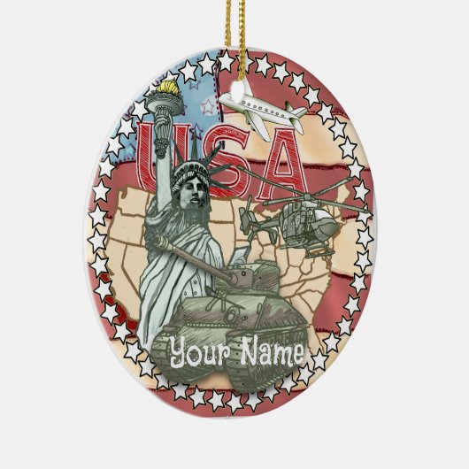 Militaire VS Keramisch Ornament (Rechts)