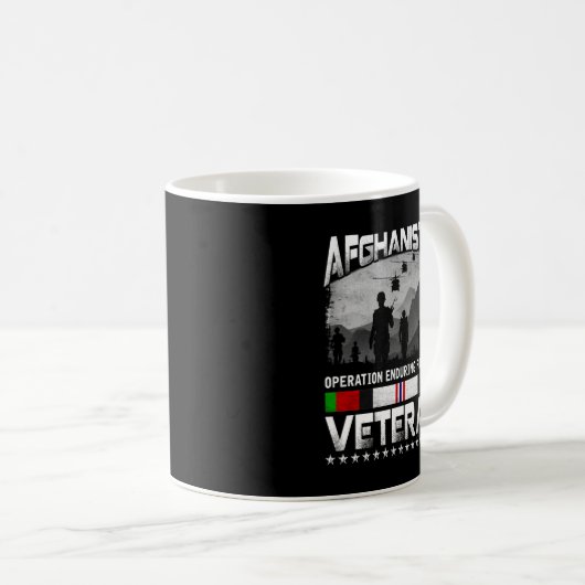 Militaire VS-strijdkrachten Veteran Proud Koffiemok (Voorkant rechts)