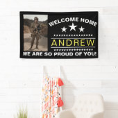 Militaire Welkom Thuisbanner | Nationale Garde van Spandoek (Insitu)