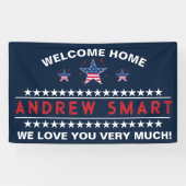 Militaire Welkomstbanner - Nationale Garde van het Spandoek (Horizontaal)