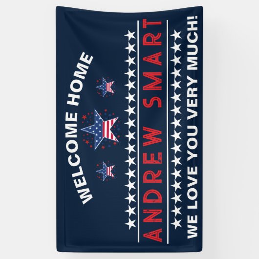 Militaire Welkomstbanner - Nationale Garde van het Spandoek (Verticaal)