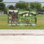 Militaire Welkomstbanner - Nationale Garde van het Spandoek (Insitu)