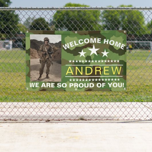 Militaire Welkomstbanner - Nationale Garde van het Spandoek (Insitu)