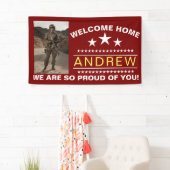 Militaire Welkomstbanner - Nationale Garde van het Spandoek (Insitu)