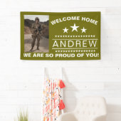 Militaire Welkomstbanner - Nationale Garde van het Spandoek (Insitu)