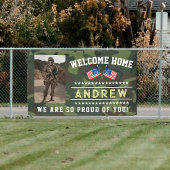 Militaire Welkomstbanner - Nationale Garde van het Spandoek