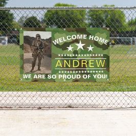 Militaire Welkomstbanner - Nationale Garde van het Spandoek