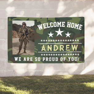 Militaire Welkomstbanner - Nationale Garde van het Spandoek