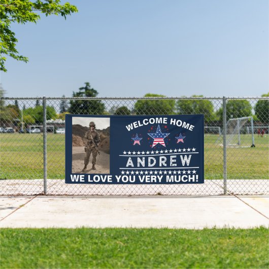 Militaire Welkomstbanner - Nationale Garde van het Spandoek (Insitu)