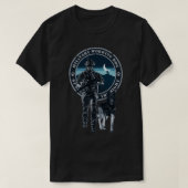 Militaire werkhond en MWD Handler voogden T-shirt (Design voorkant)