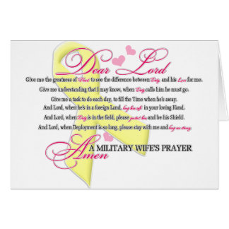 Militaire Wifes Prayer