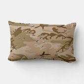 Militaire woestijnzand Camo Pillow Kussen (Achterkant)