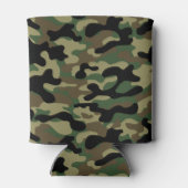 Militaire Woodland Camouflage Blikjeskoeler (Achterkant)