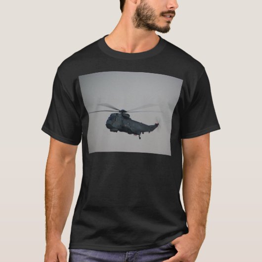 Militaire Zee King Helikopter T-shirt (Voorkant)