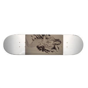 militaire zeemeermin skateboard