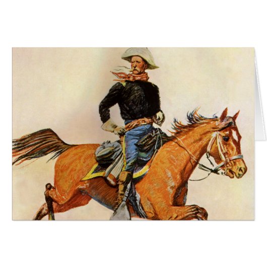  militairen, Cavalerie Officier Remington (Voorkant Horizontaal)